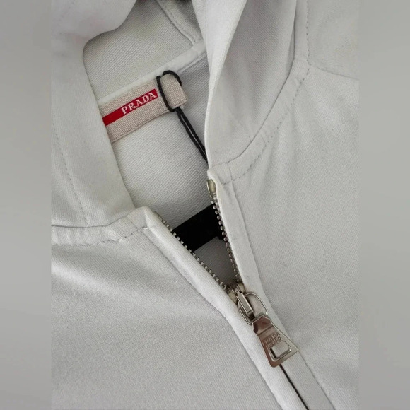 Authentic Prada Zip Sweatshirt XS - Picture 4 of 8